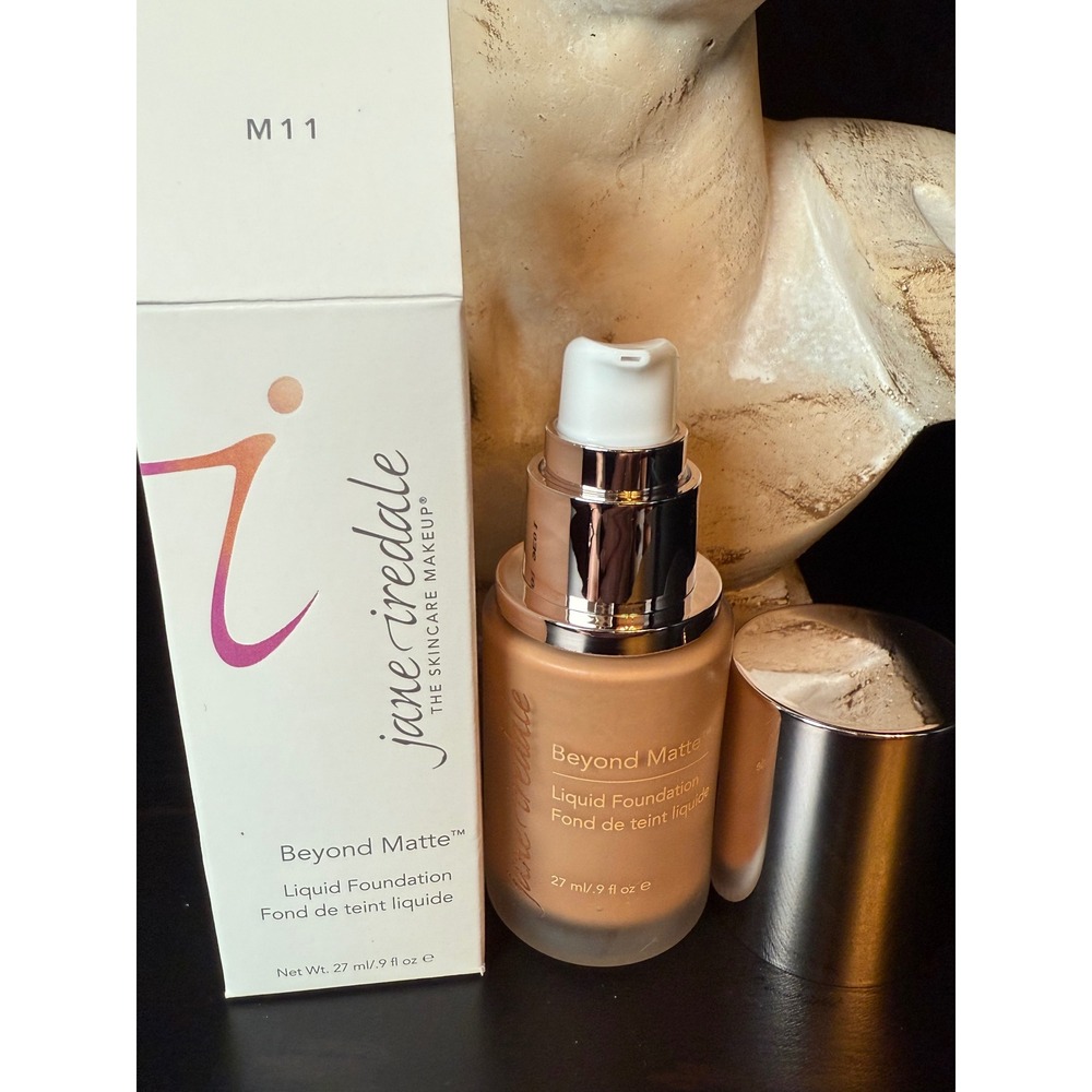Jane Iredale Beyond Matte Liquid Foundation M11 Full Coverage 0.9 fl oz‎ 27ml